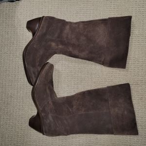 Dansko Brown Suede Boots Size 10